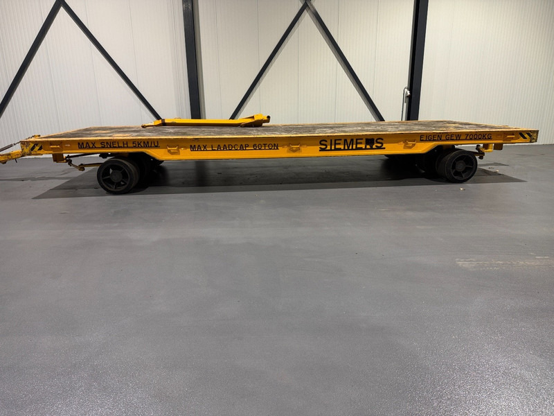 Buiscar Industrial Drawbar Trailer 60 Tons 4-8 - Reboque plataforma/ Caixa aberta: foto 2 Buiscar Industrial Drawbar Trailer 60 Tons 4-8 - Reboque plataforma/ Caixa aberta: foto 2