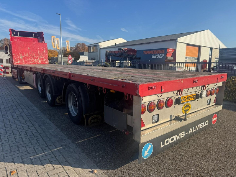 Jumbo 3-Axle, steering Axle, Hardwood, Lift, CL, Holes - Semi-reboque plataforma/ Caixa aberta: foto 4 Jumbo 3-Axle, steering Axle, Hardwood, Lift, CL, Holes - Semi-reboque plataforma/ Caixa aberta: foto 4