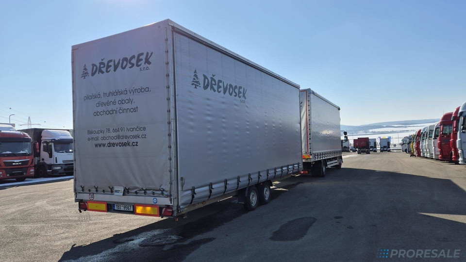 AGADOS DONA 58 valník s plachtou - prodejné jen s vozidlem RENAULT - R0457 - cena je za celou soupravu - Camião de lona: foto 2 AGADOS DONA 58 valník s plachtou - prodejné jen s vozidlem RENAULT - R0457 - cena je za celou soupravu - Camião de lona: foto 2