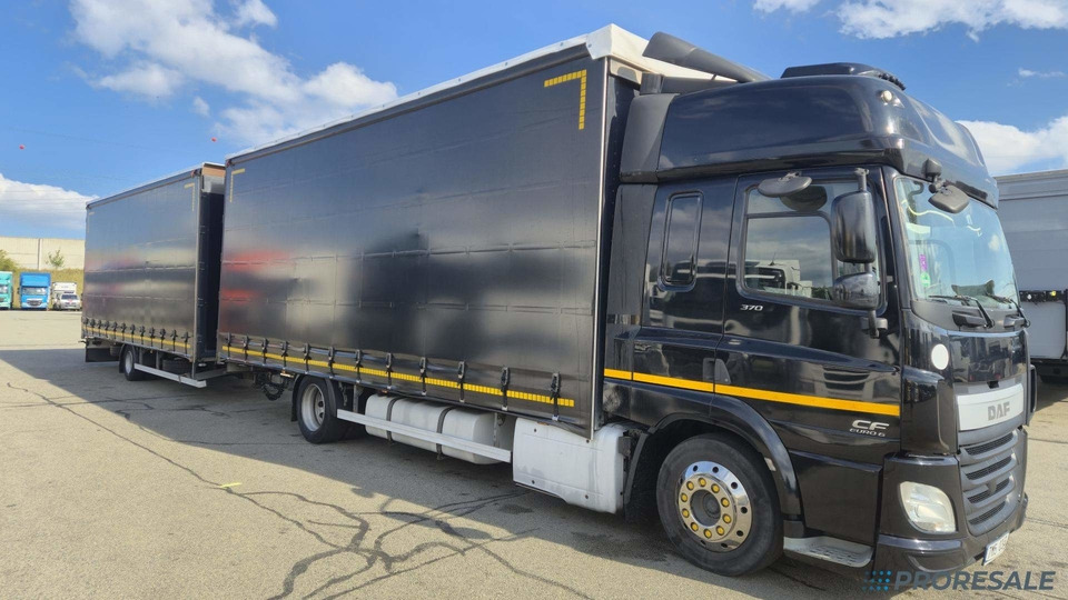 DAF CF 370 FA EURO 6 velkoobjemová souprava - prodejné jen s přívěsem GNIOTPOL P0478Z - cena je za celou soupravu - Camião de lona: foto 1 DAF CF 370 FA EURO 6 velkoobjemová souprava - prodejné jen s přívěsem GNIOTPOL P0478Z - cena je za celou soupravu - Camião de lona: foto 1