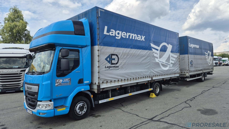 DAF LF 260 FA EURO 6 valník s plachtou - Camião de lona: foto 2 DAF LF 260 FA EURO 6 valník s plachtou - Camião de lona: foto 2