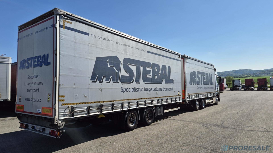 MERCEDES-BENZ ACTROS 2542 6X2 EURO 6 velkoobjemová souprava - prodejné jen s přívěsem PANAV P0465Z - cena je za celou soupravu - Camião de lona: foto 3 MERCEDES-BENZ ACTROS 2542 6X2 EURO 6 velkoobjemová souprava - prodejné jen s přívěsem PANAV P0465Z - cena je za celou soupravu - Camião de lona: foto 3