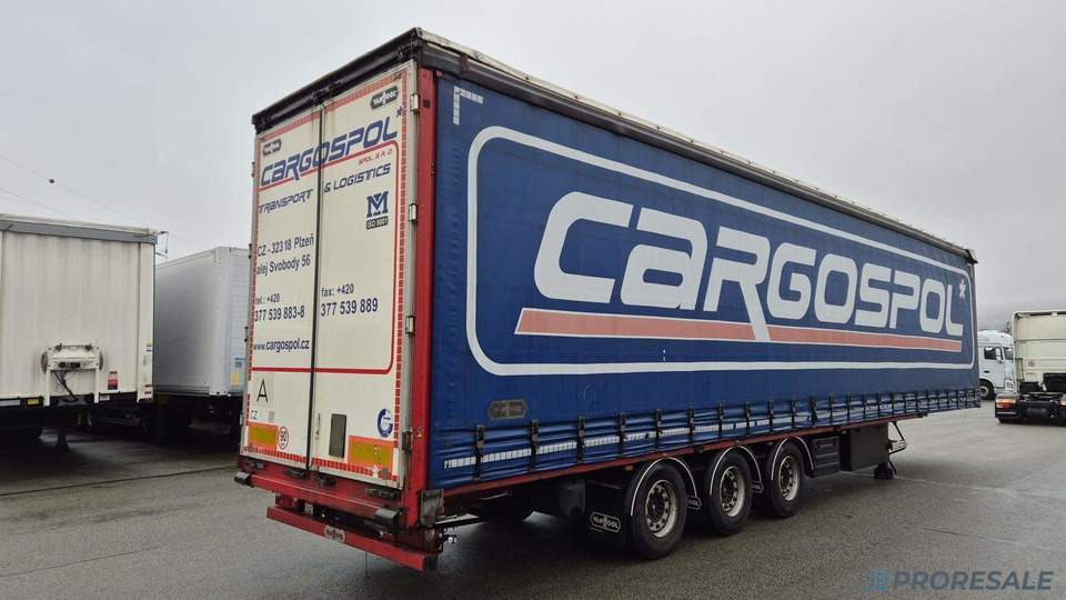 VAN HOOL A3C002 MEGA - Semi-reboque de lona: foto 3 VAN HOOL A3C002 MEGA - Semi-reboque de lona: foto 3