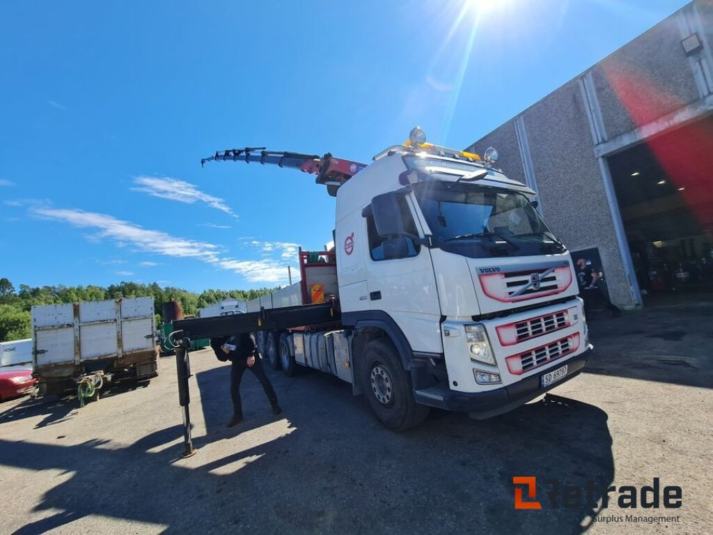 2014 mod. VOLVO FM 500 TRIDEM KRANBIL - Camião de caixa aberta/ Plataforma, Camião grua: foto 3 2014 mod. VOLVO FM 500 TRIDEM KRANBIL - Camião de caixa aberta/ Plataforma, Camião grua: foto 3