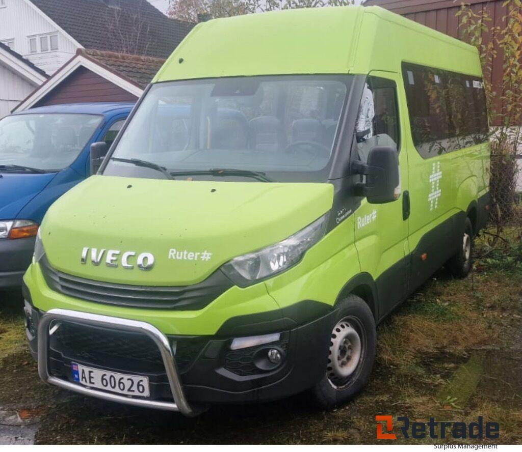 2016 Buss 10 seter IVECO DAILY Diesel EU-Godkjent - Minibus, Furgão de passageiros: foto 2 2016 Buss 10 seter IVECO DAILY Diesel EU-Godkjent - Minibus, Furgão de passageiros: foto 2
