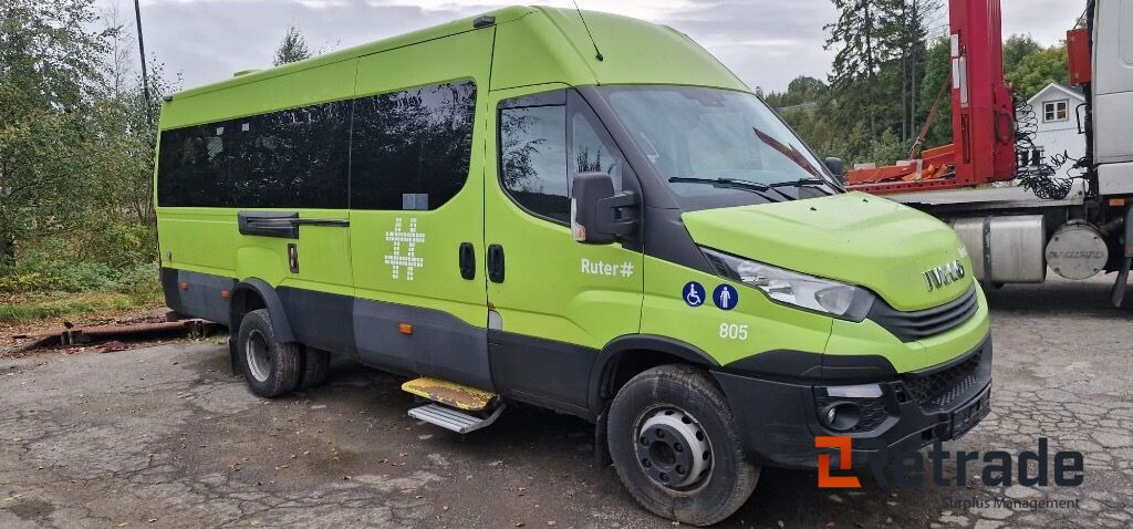 2017 Buss 16 seter IVECO DAILY Bensin + gass EU-Godkjent - Minibus, Furgão de passageiros: foto 2 2017 Buss 16 seter IVECO DAILY Bensin + gass EU-Godkjent - Minibus, Furgão de passageiros: foto 2