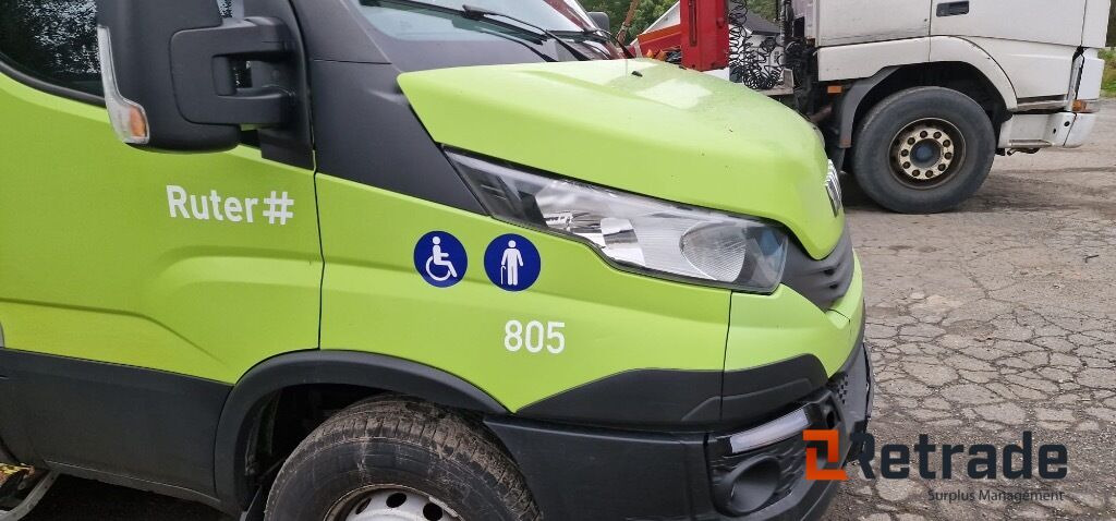 2017 Buss 16 seter IVECO DAILY Bensin + gass EU-Godkjent - Minibus, Furgão de passageiros: foto 4 2017 Buss 16 seter IVECO DAILY Bensin + gass EU-Godkjent - Minibus, Furgão de passageiros: foto 4