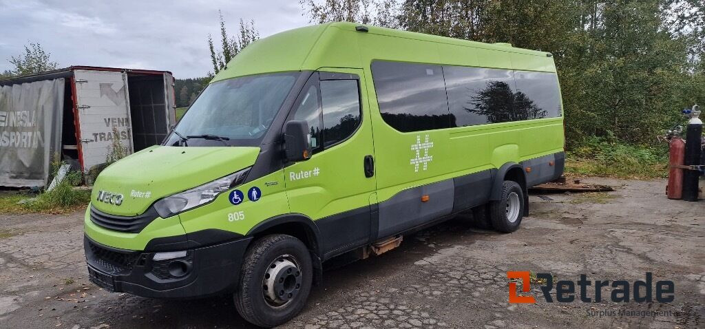 2017 Buss 16 seter IVECO DAILY Bensin + gass EU-Godkjent - Minibus, Furgão de passageiros: foto 1 2017 Buss 16 seter IVECO DAILY Bensin + gass EU-Godkjent - Minibus, Furgão de passageiros: foto 1