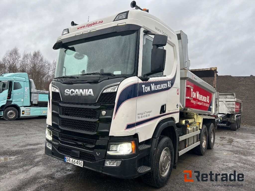 2019 Tippbil SCANIA R 580 6x2 EU-Godkjent - Camião basculante: foto 1 2019 Tippbil SCANIA R 580 6x2 EU-Godkjent - Camião basculante: foto 1