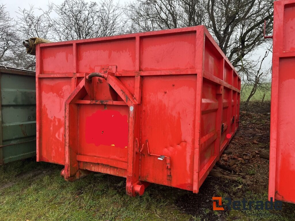 Container Container Høje sider Rød - Equipamento de construção: foto 1 Container Container Høje sider Rød - Equipamento de construção: foto 1