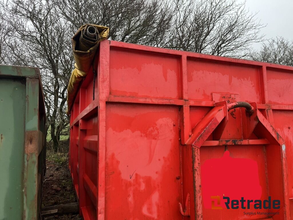 Container Container Høje sider Rød - Equipamento de construção: foto 4 Container Container Høje sider Rød - Equipamento de construção: foto 4