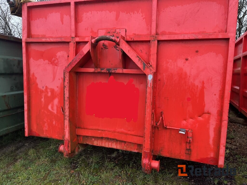 Container Container Høje sider Rød - Equipamento de construção: foto 2 Container Container Høje sider Rød - Equipamento de construção: foto 2