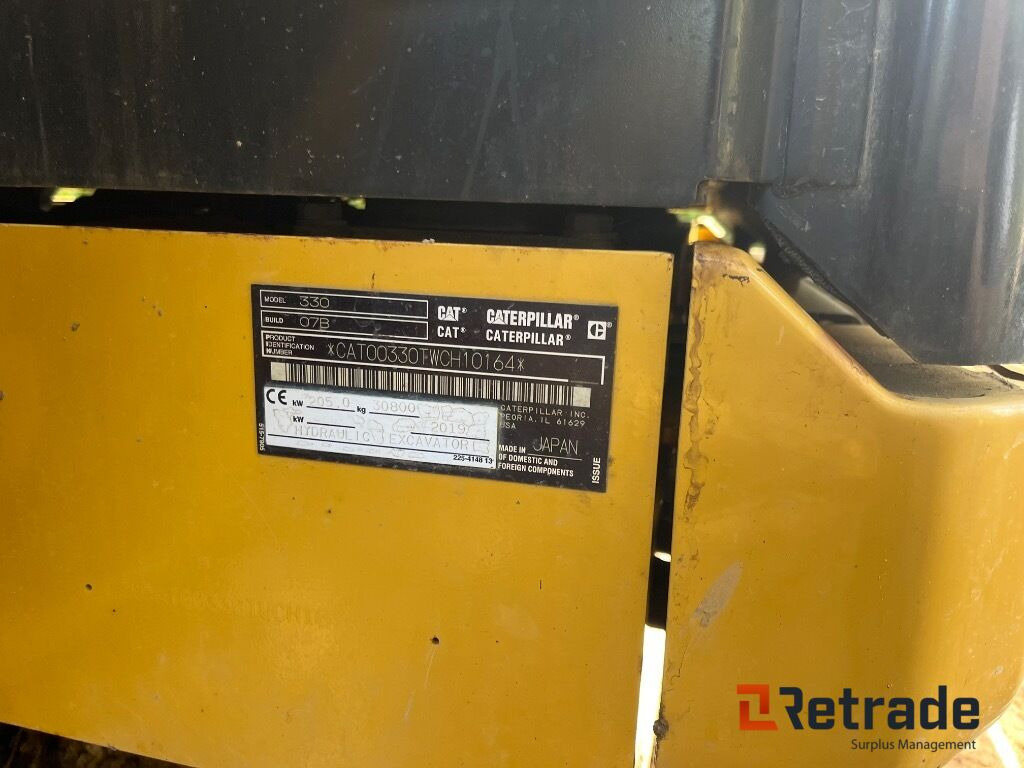 Escavadora de rastos Gravemaskine CAT 330 NG Gravemaskine: foto 17