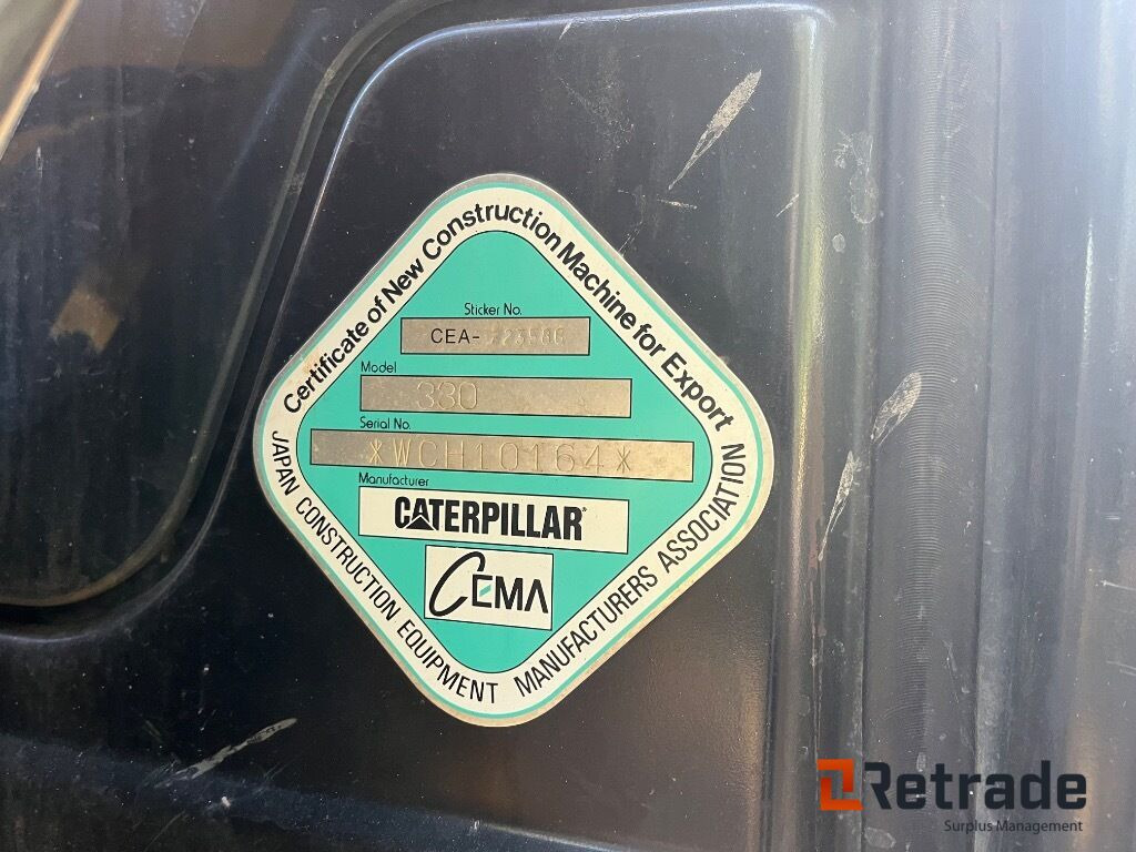 Escavadora de rastos Gravemaskine CAT 330 NG Gravemaskine: foto 18