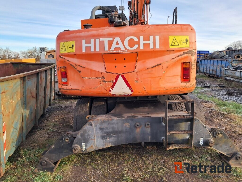 Gravemaskine Hitachi ZX 140W-3 - Escavadeira de rodas: foto 5 Gravemaskine Hitachi ZX 140W-3 - Escavadeira de rodas: foto 5