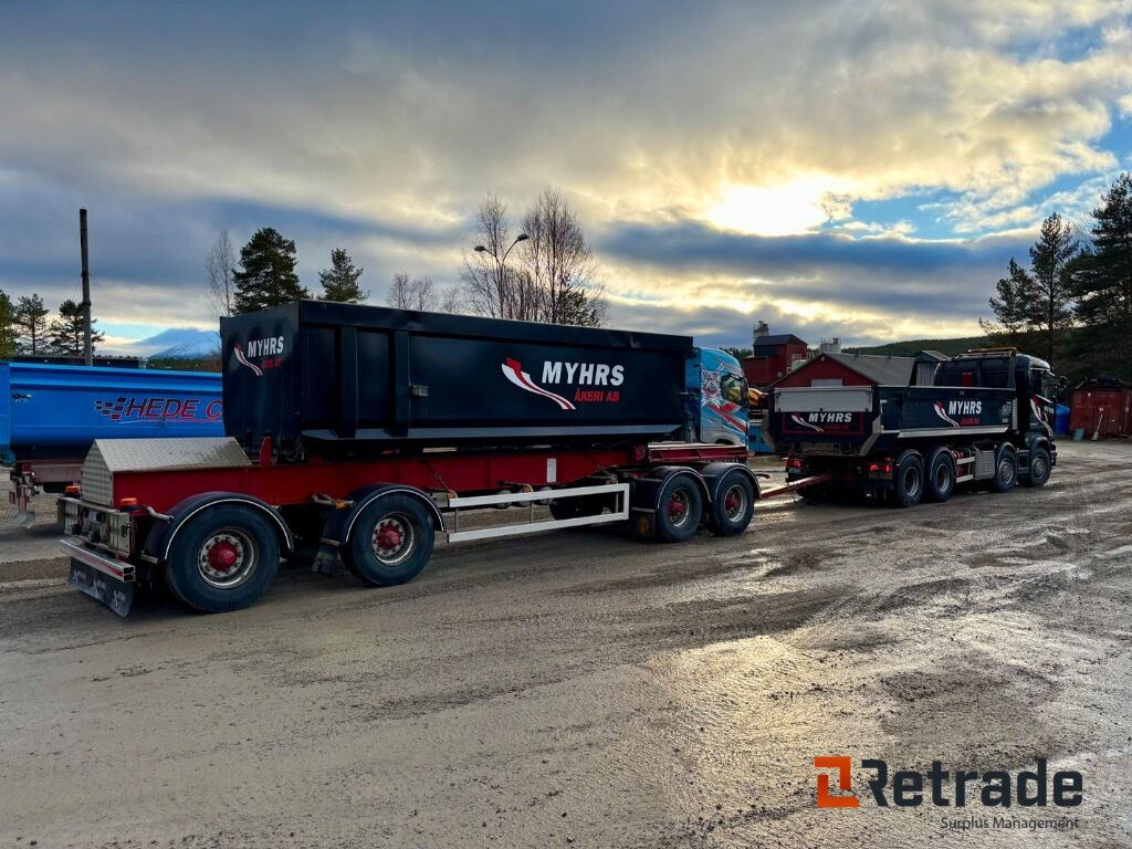 Kassettbilsekipage Scania R730 8X4 - Camião basculante, Reboque ampliroll/ Multibenne: foto 3 Kassettbilsekipage Scania R730 8X4 - Camião basculante, Reboque ampliroll/ Multibenne: foto 3