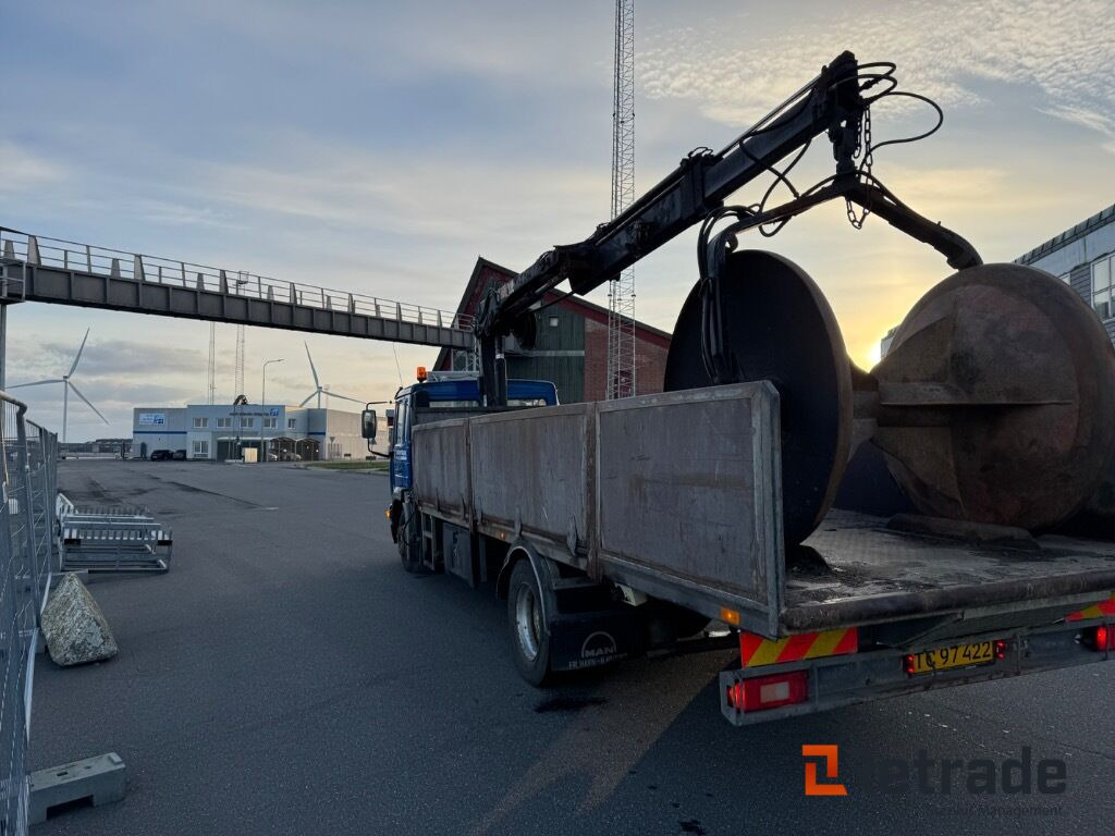 Kranbil VOLVO FL 612 - Camião de caixa aberta/ Plataforma, Camião grua: foto 4 Kranbil VOLVO FL 612 - Camião de caixa aberta/ Plataforma, Camião grua: foto 4