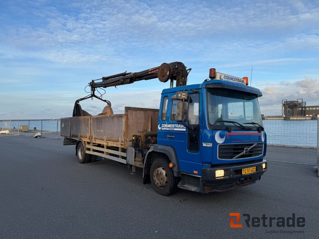 Kranbil VOLVO FL 612 - Camião de caixa aberta/ Plataforma, Camião grua: foto 3 Kranbil VOLVO FL 612 - Camião de caixa aberta/ Plataforma, Camião grua: foto 3