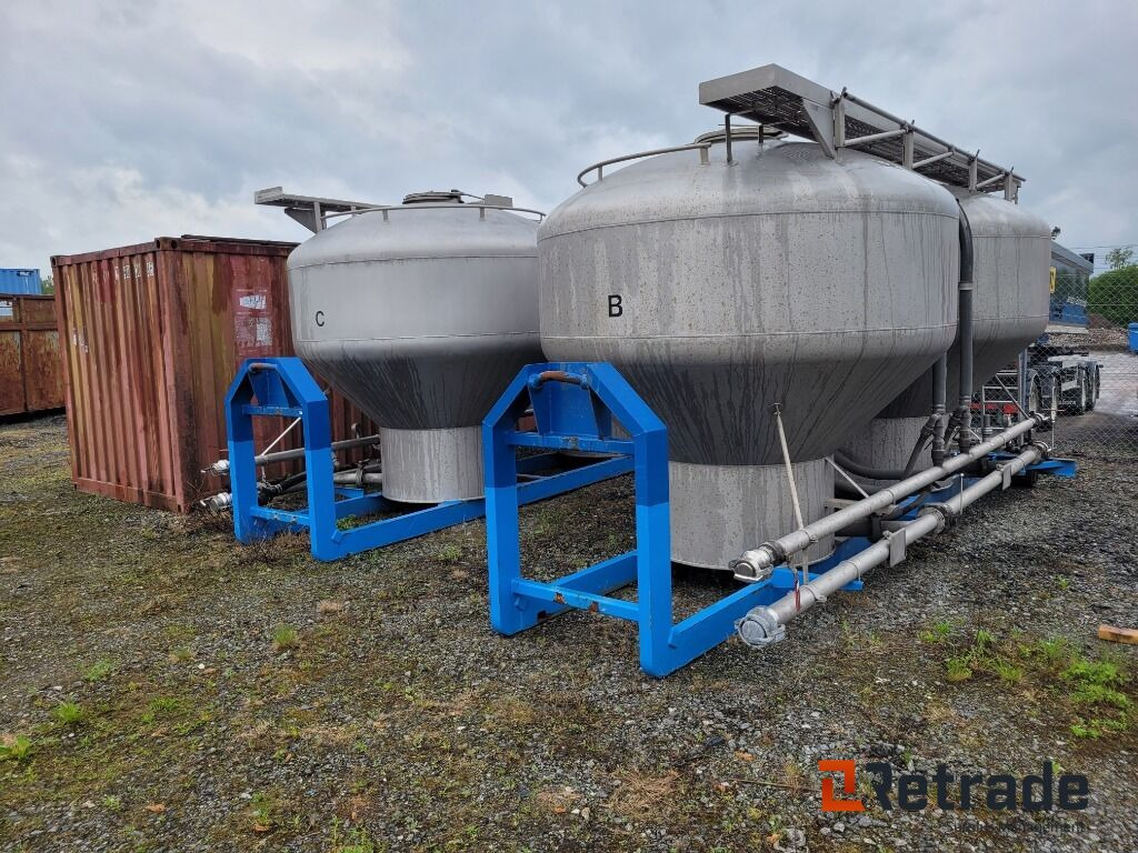 Lastväxlarflak med bulkbyggnation 2 st Bulk - Contentor ampliroll: foto 1 Lastväxlarflak med bulkbyggnation 2 st Bulk - Contentor ampliroll: foto 1