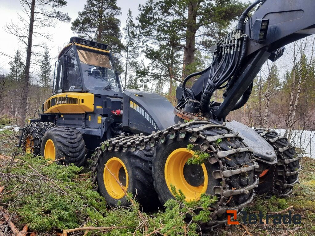 Hogstmaskin Ponsse Ergo 8w m/ H6 hogstaggregat, belter og kjettinger - Máquina agrícola: foto 2 Hogstmaskin Ponsse Ergo 8w m/ H6 hogstaggregat, belter og kjettinger - Máquina agrícola: foto 2