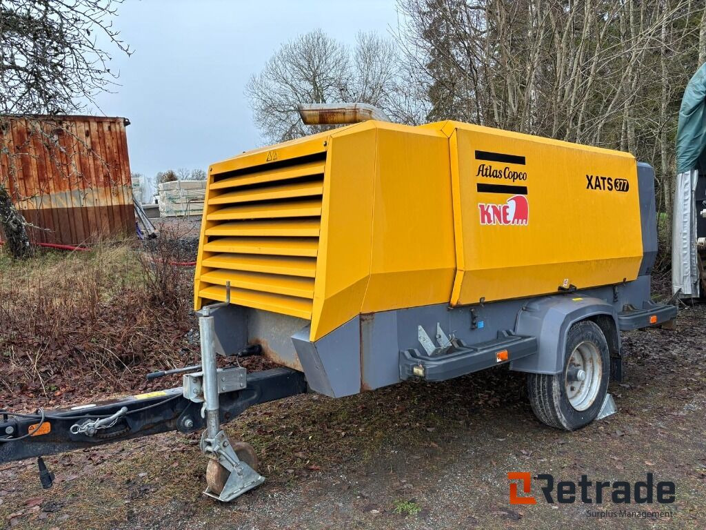 Atlas Copco XATS 377 Kompressor - Máquina de construção: foto 2 Atlas Copco XATS 377 Kompressor - Máquina de construção: foto 2