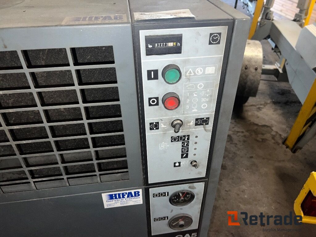 SkruvKompressor Atlas Copco GA5 & Gävle galvan lufttank 500liter - Máquina de construção: foto 4 SkruvKompressor Atlas Copco GA5 & Gävle galvan lufttank 500liter - Máquina de construção: foto 4