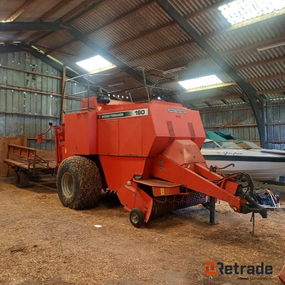 Massey Ferguson 190 Bigballepresser. - Enfardadeira de fardos quadrados: foto 3 Massey Ferguson 190 Bigballepresser. - Enfardadeira de fardos quadrados: foto 3
