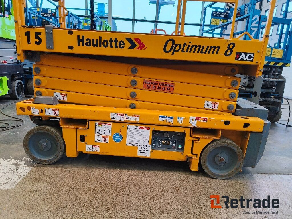 Sakselift Haulotte Optimum 8 - Plataforma de Tijera/ Plataforma de tesoura: foto 5 Sakselift Haulotte Optimum 8 - Plataforma de Tijera/ Plataforma de tesoura: foto 5