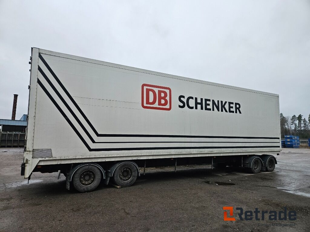 Skåpsläp Kaupe 4 utpe125 - Reboque furgão: foto 2 Skåpsläp Kaupe 4 utpe125 - Reboque furgão: foto 2