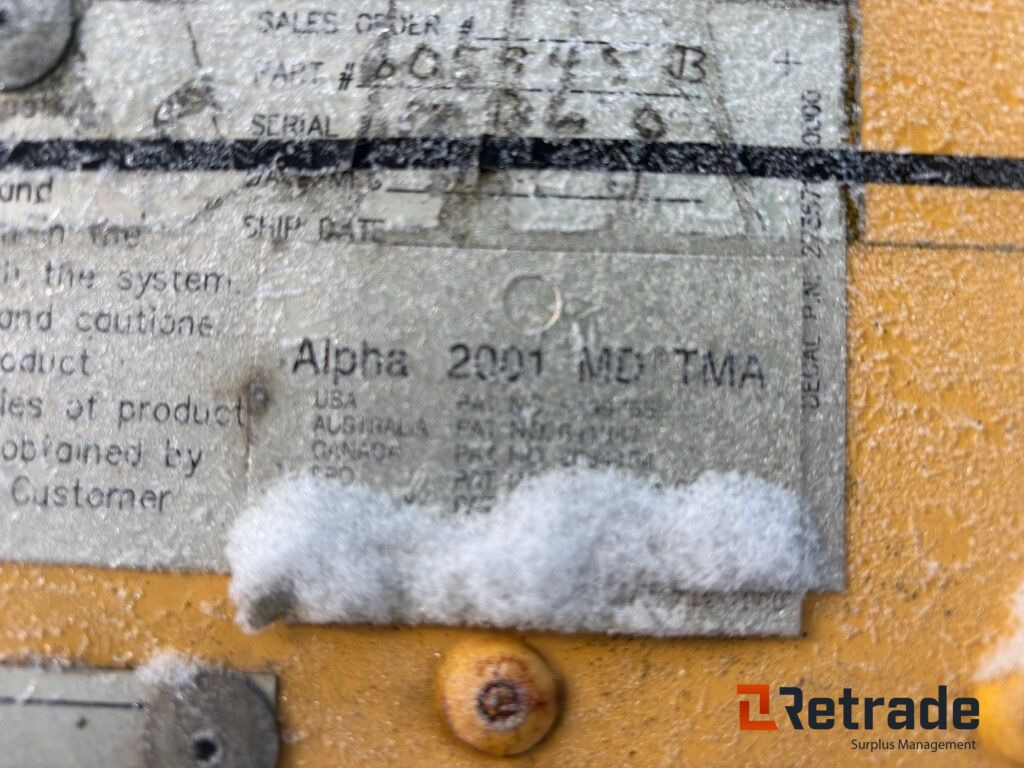 Leasing de  TMA skylt / kudde  Maxi sign bp logic / Alpa 2001 MD TMA TMA skylt / kudde  Maxi sign bp logic / Alpa 2001 MD TMA: foto 17