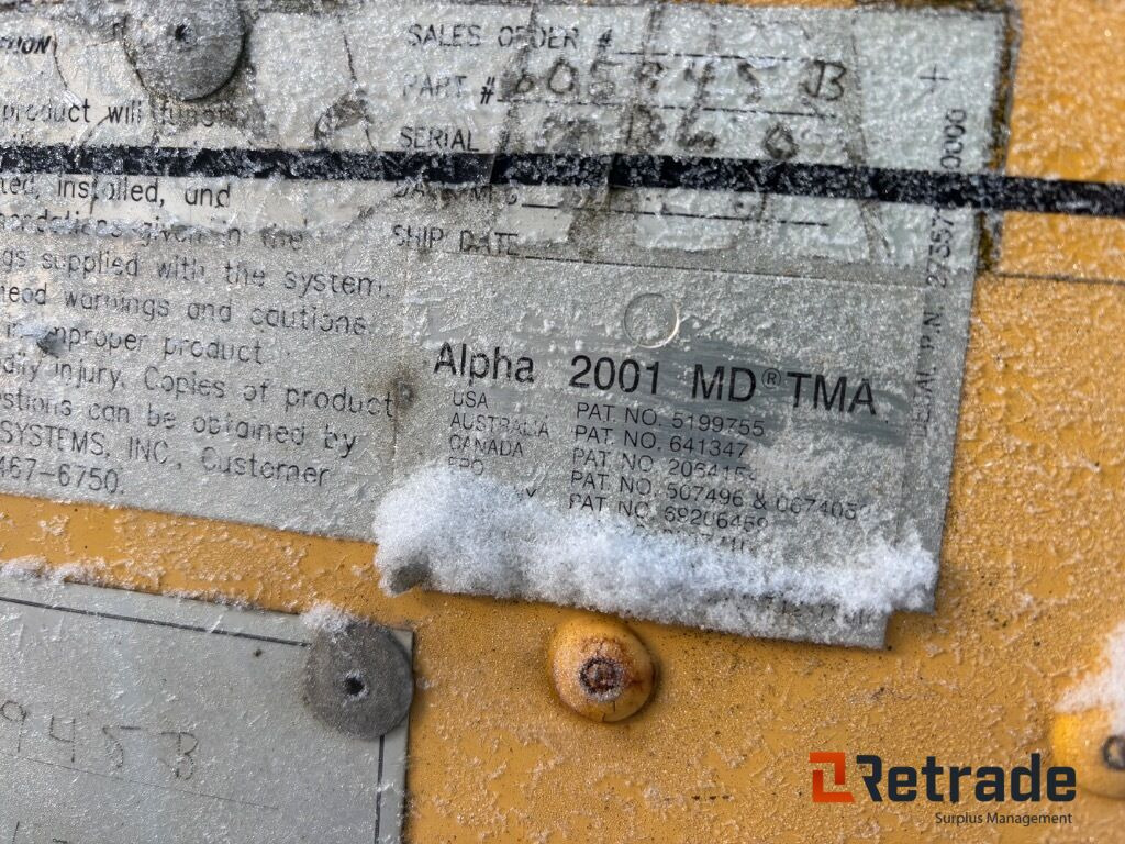 Leasing de  TMA skylt / kudde  Maxi sign bp logic / Alpa 2001 MD TMA TMA skylt / kudde  Maxi sign bp logic / Alpa 2001 MD TMA: foto 18