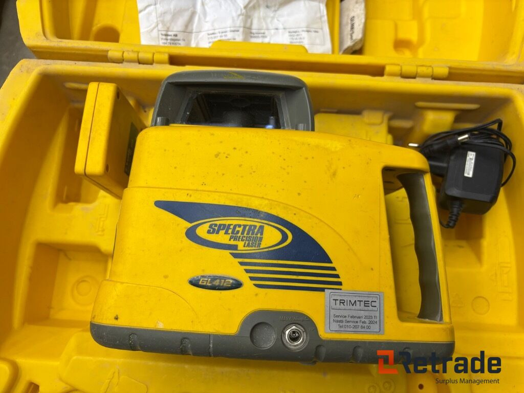 Trimble GL412 Tvåfallslaser - Equipamento de construção: foto 2 Trimble GL412 Tvåfallslaser - Equipamento de construção: foto 2