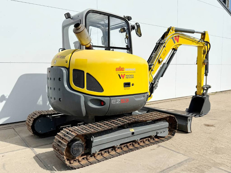 WACKER NEUSON EZ53 Zero Tail - Load Indicator / Closed Cab / AC - Mini escavadeira: foto 5 WACKER NEUSON EZ53 Zero Tail - Load Indicator / Closed Cab / AC - Mini escavadeira: foto 5