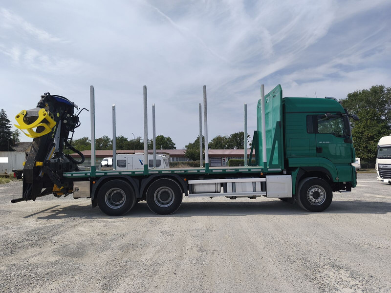 MAN TGX 33.500 Holz LKW Euro6 6x4 (9) - Camião de transporte de madeira, Camião grua: foto 4 MAN TGX 33.500 Holz LKW Euro6 6x4 (9) - Camião de transporte de madeira, Camião grua: foto 4