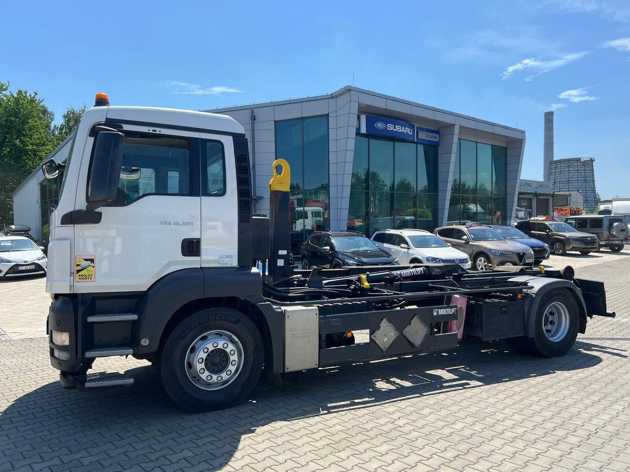 MAN TGS 18.320 NO Rust / Multilift Joab / BIG Wheelbase - Camião transportador de contêineres/ Caixa móvel: foto 2 MAN TGS 18.320 NO Rust / Multilift Joab / BIG Wheelbase - Camião transportador de contêineres/ Caixa móvel: foto 2
