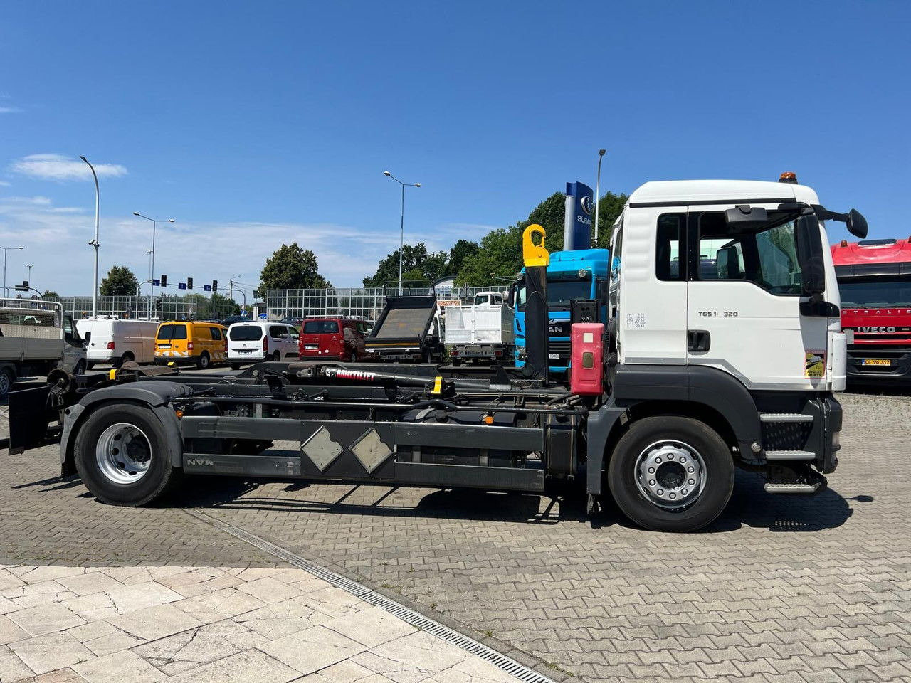 MAN TGS 18.320 NO Rust / Multilift Joab / BIG Wheelbase - Camião transportador de contêineres/ Caixa móvel: foto 4 MAN TGS 18.320 NO Rust / Multilift Joab / BIG Wheelbase - Camião transportador de contêineres/ Caixa móvel: foto 4