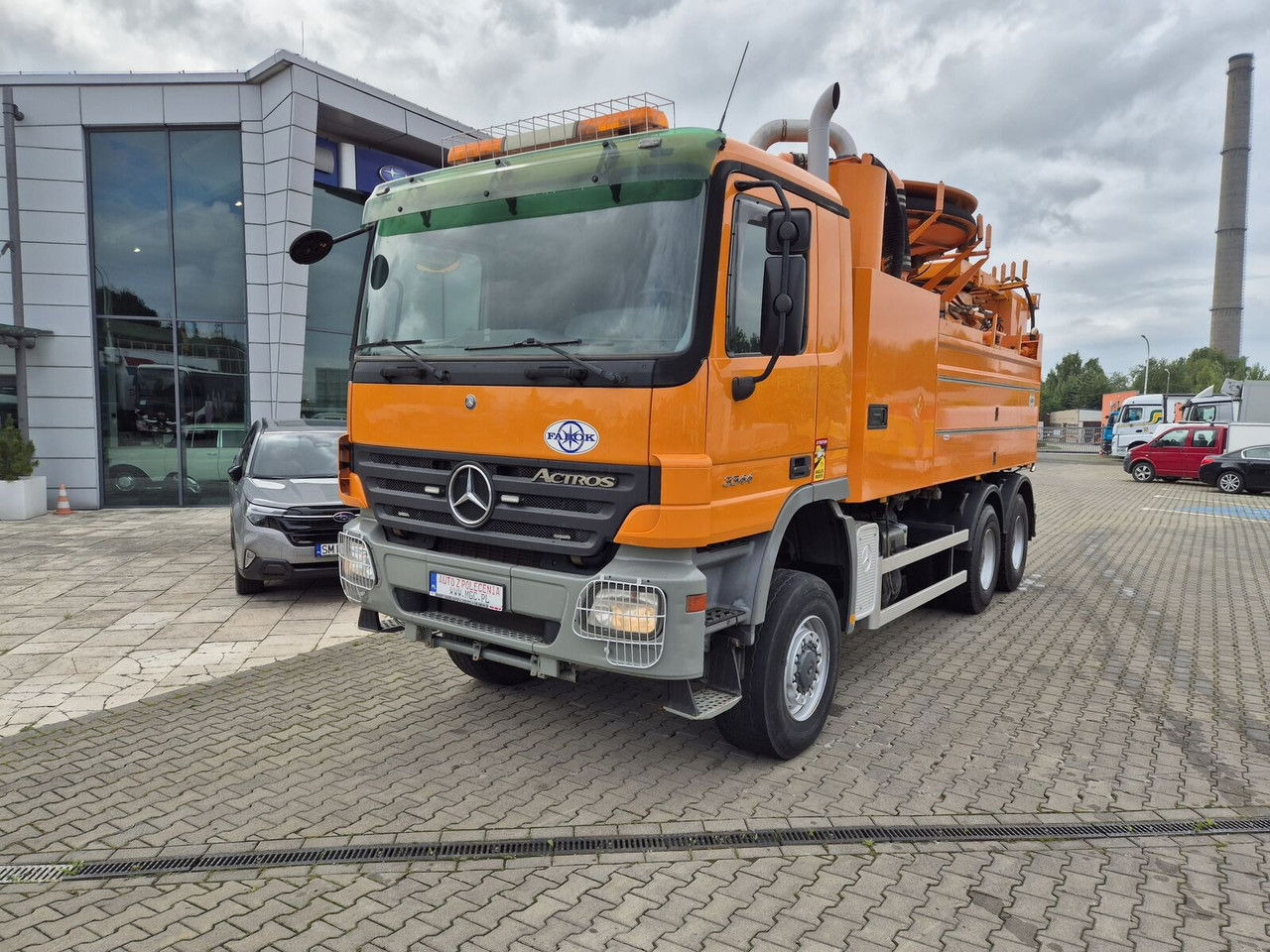 Mercedes-Benz Actros 3344 /6X6 / Wiedemann / Works Great / NO Rust / capt8m3+ - Caminhão limpa fossa: foto 2 Mercedes-Benz Actros 3344 /6X6 / Wiedemann / Works Great / NO Rust / capt8m3+ - Caminhão limpa fossa: foto 2