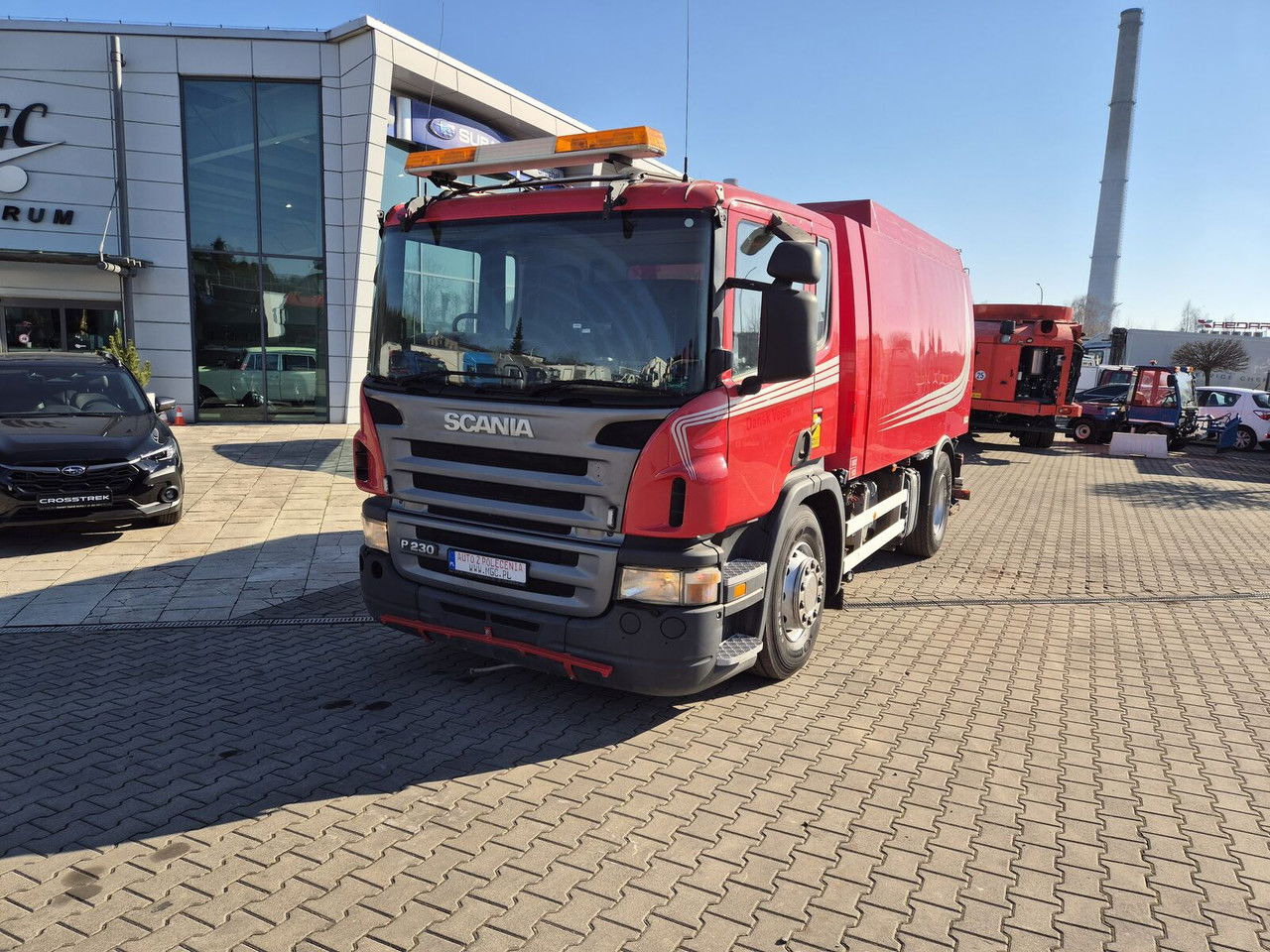 Scania P230 4X2 / Sweeper / Johnston VX800 / Sprayer / LOW Mileage / - Varredora urbana: foto 2 Scania P230 4X2 / Sweeper / Johnston VX800 / Sprayer / LOW Mileage / - Varredora urbana: foto 2
