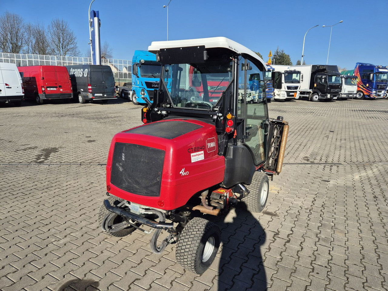 Cortador de grama Toro CT2240 / 4WD / Like NEW / Only 1681MTH: foto 8