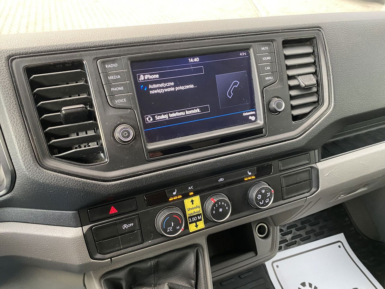 Leasing de Volkswagen Crafter 2.0 TDI 177HP / High Container / Lift 750KG / Super Cond  Volkswagen Crafter 2.0 TDI 177HP / High Container / Lift 750KG / Super Cond: foto 22