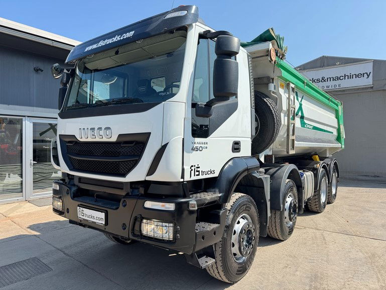 Iveco Trakker AD410T45 8x4 20m3 - hydr. back - 72.000km - Camião basculante: foto 1 Iveco Trakker AD410T45 8x4 20m3 - hydr. back - 72.000km - Camião basculante: foto 1