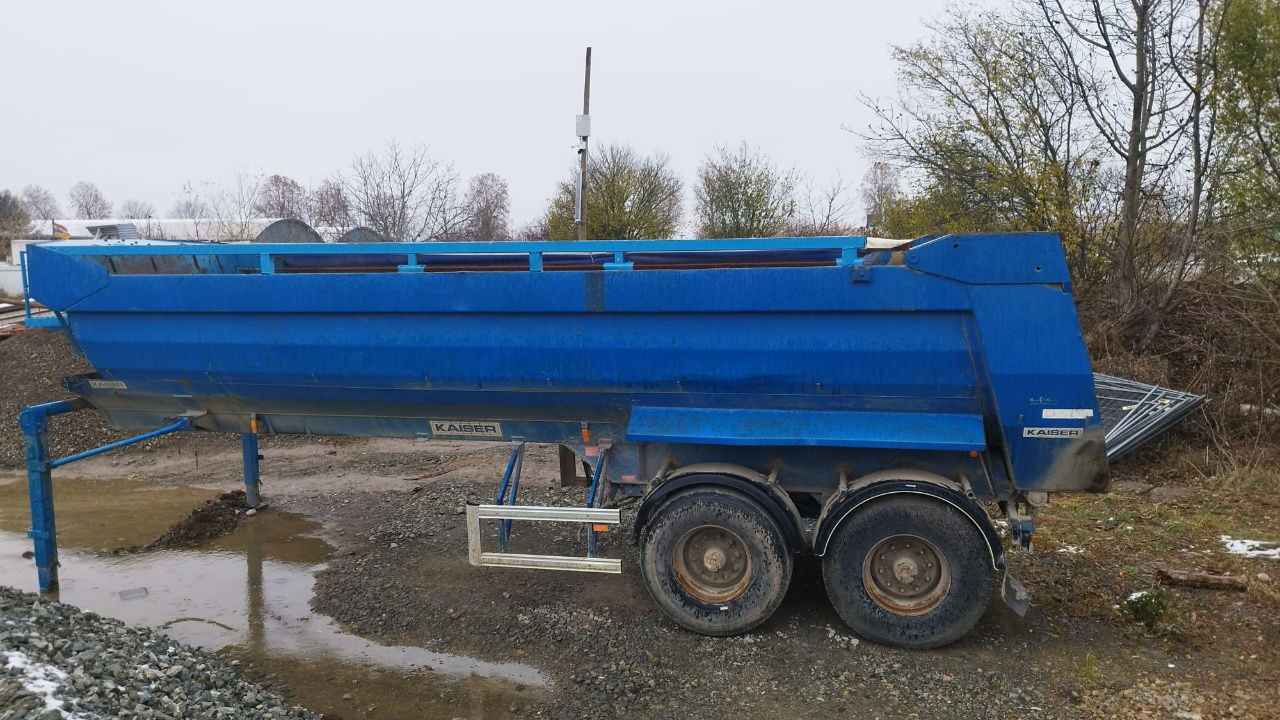 Kaiser Robuste 2 axle tipper trailer - hydr. back - Semi-reboque basculante: foto 3 Kaiser Robuste 2 axle tipper trailer - hydr. back - Semi-reboque basculante: foto 3