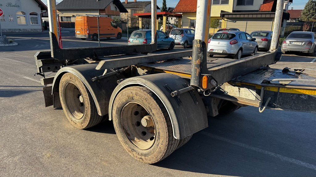 MAN TGA 33.480 6x6 forest truck - Epsilon M12Z + scissors + Trailer Gsodam - Camião de transporte de madeira, Camião grua: foto 5 MAN TGA 33.480 6x6 forest truck - Epsilon M12Z + scissors + Trailer Gsodam - Camião de transporte de madeira, Camião grua: foto 5