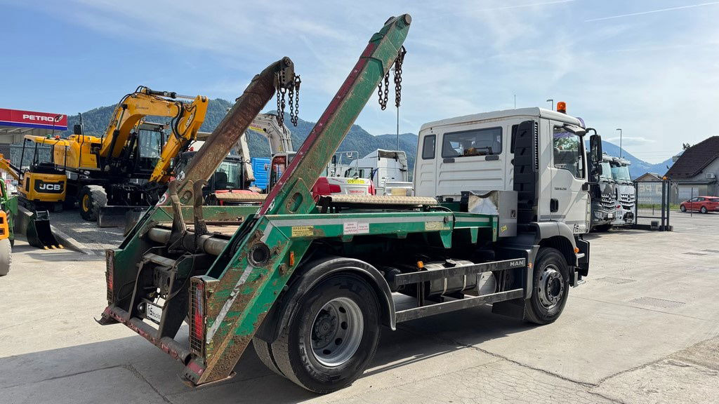 MAN TGM 18.280 4x2 absetz tipper - euro 3 - Camião transportador de contêineres/ Caixa móvel: foto 5 MAN TGM 18.280 4x2 absetz tipper - euro 3 - Camião transportador de contêineres/ Caixa móvel: foto 5