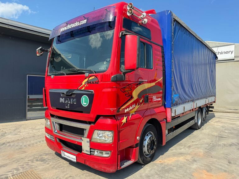 MAN TGX 26.440 6x2 box truck - retarder - lifting+steering axle - Camião furgão: foto 1 MAN TGX 26.440 6x2 box truck - retarder - lifting+steering axle - Camião furgão: foto 1