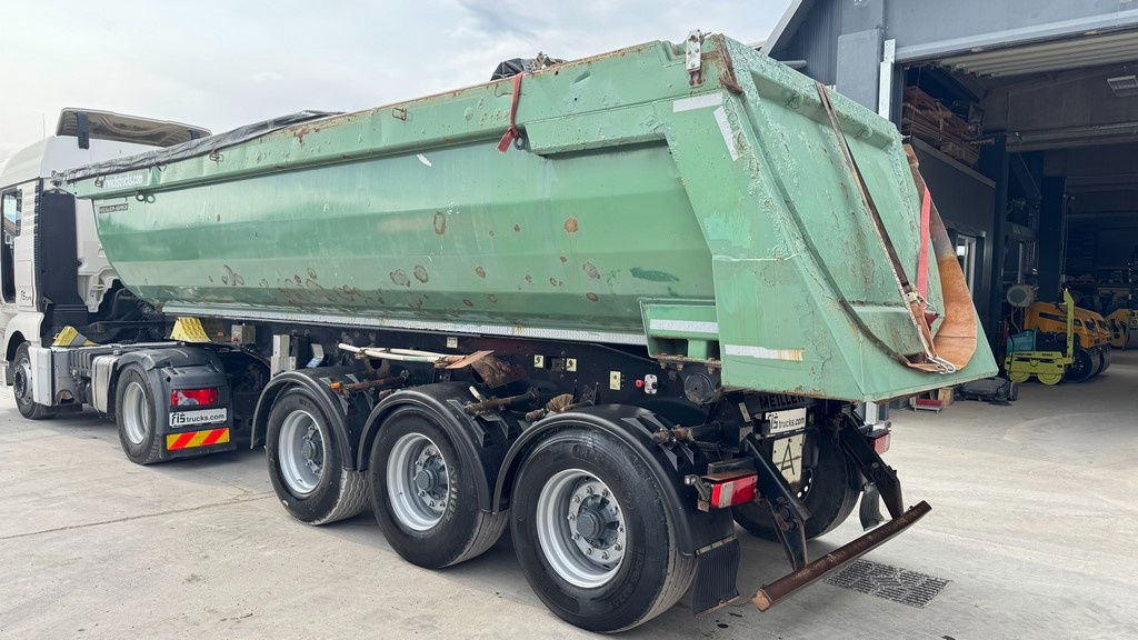 Meiller Mhps 12/27 3-Axle Tipper Trailer - hydr. back - Semi-reboque basculante: foto 4 Meiller Mhps 12/27 3-Axle Tipper Trailer - hydr. back - Semi-reboque basculante: foto 4