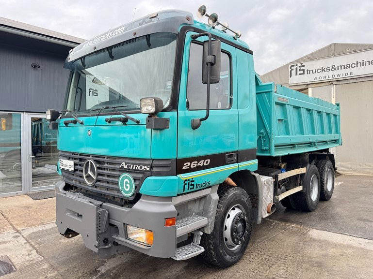 Mercedes-Benz Actros 2640 K 6x4 meiller tipper - motor brake - Camião basculante: foto 1 Mercedes-Benz Actros 2640 K 6x4 meiller tipper - motor brake - Camião basculante: foto 1