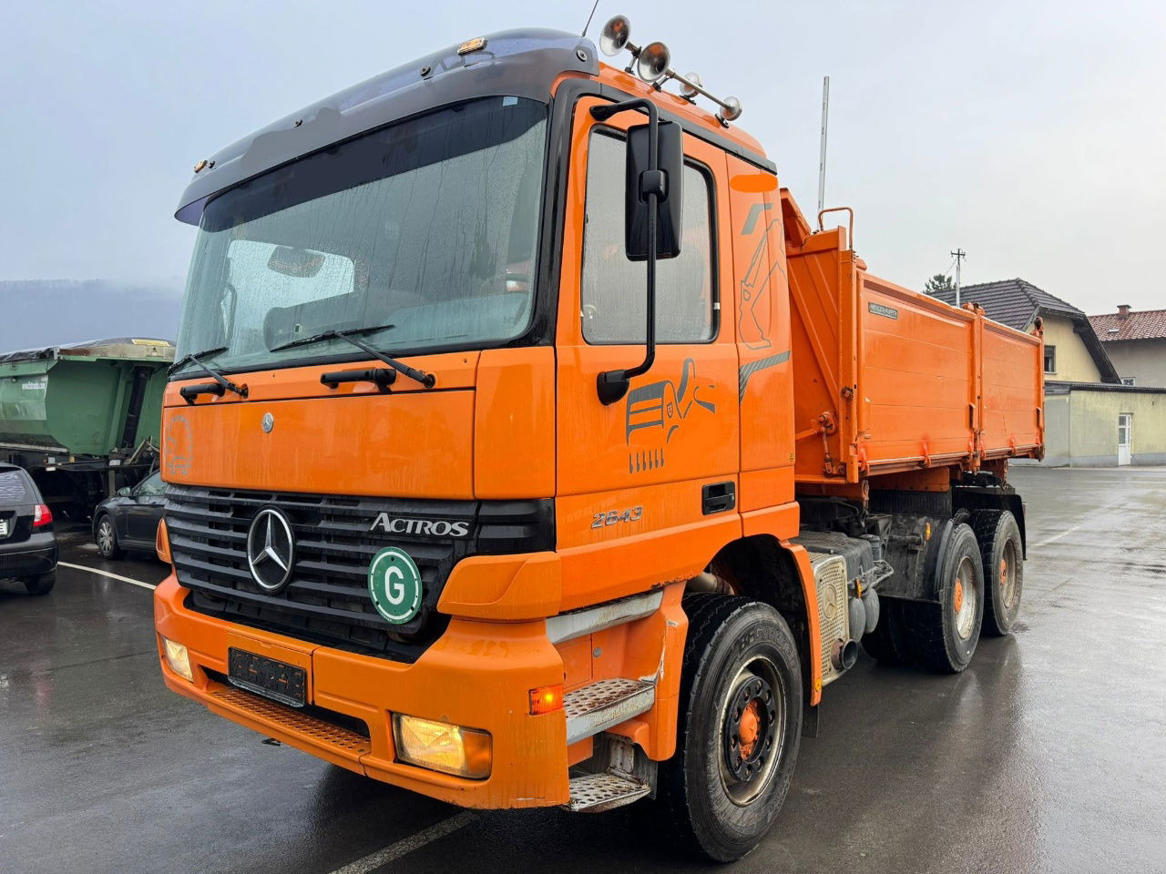 Mercedes-Benz Actros 2643 K 6x4 meiller tipper - TOP Condition - Camião basculante: foto 1 Mercedes-Benz Actros 2643 K 6x4 meiller tipper - TOP Condition - Camião basculante: foto 1