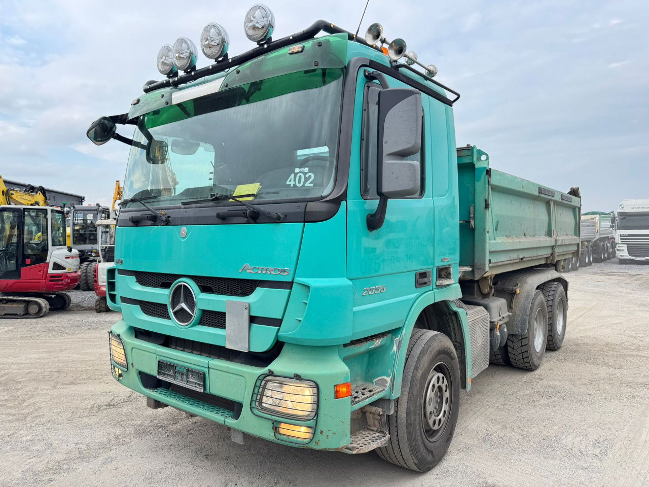 Mercedes-Benz Actros 2655 6x4 meiller bordmatic tipper - retarder - V8 - Camião basculante: foto 1 Mercedes-Benz Actros 2655 6x4 meiller bordmatic tipper - retarder - V8 - Camião basculante: foto 1