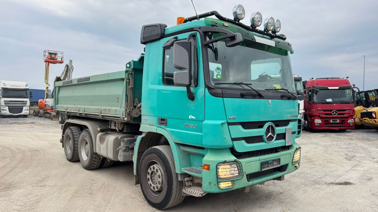 Mercedes-Benz Actros 2655 6x4 meiller bordmatic tipper - retarder - V8 - Camião basculante: foto 3 Mercedes-Benz Actros 2655 6x4 meiller bordmatic tipper - retarder - V8 - Camião basculante: foto 3